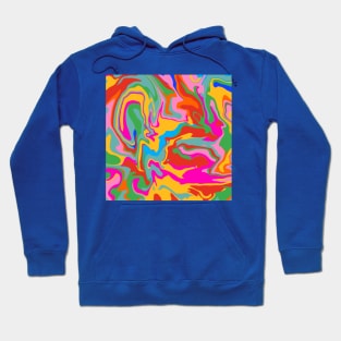 Tutti Frutti Colorful Digital Design Hoodie